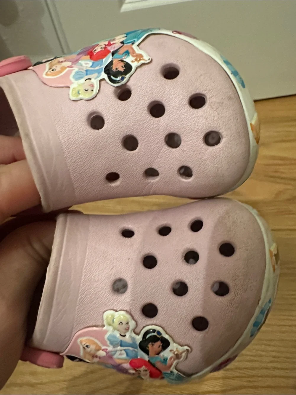 Girls' Pink Princess Clog Shoes - Kids